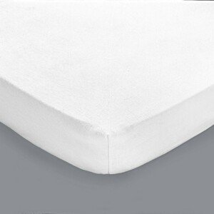 Blancheporte Nepropustná ochrana matrace, luxe, hloubka rohů 25 cm bílá 90x200cm