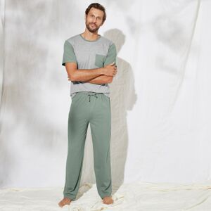 Blancheporte Pyžamové kalhoty, jednobarevné zelené zelená 44/46
