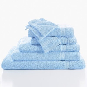 Blancheporte Koupelnová froté kolekce zn. Colombine, standardní kvalita 420g/m2 světle modrá ručník 50x100cm+žínka