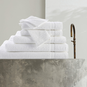 Blancheporte Koupelnová froté kolekce zn. Colombine, standardní kvalita 420g/m2 bílá ručník 50x100cm+žínka