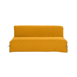 Blancheporte Potah na sedačku clic-clac na zavázání žlutá napínací prostěradlo 140x190cm