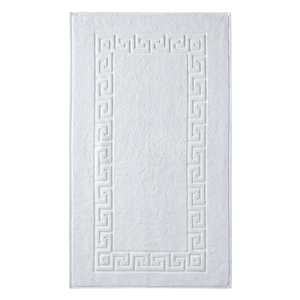 Blancheporte Koupelnová předložka s řeckým vzorem bílá 60x60cm