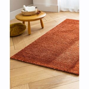 Blancheporte Jemný pohodlný koberec terakota pr. 120 cm