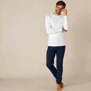 Blancheporte Sada 2 spodních triček s dlouhými rukávy, polyester bílá 93/100 (L)