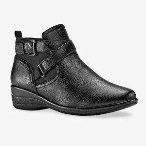 Blancheporte Kotníkové pohodlné boty černá 37