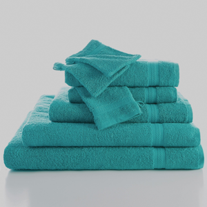 Blancheporte Koupelnová froté kolekce zn. Colombine 420g/m2 smaragdová 2 ručníky 50x100cm