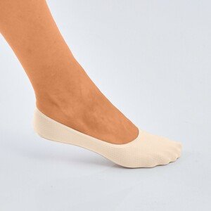 Blancheporte Prodyšné kotníkové ponožky tělová 1 pár
