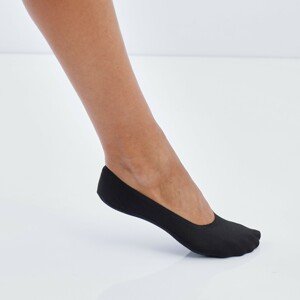 Blancheporte Prodyšné kotníkové ponožky černá 2 páry
