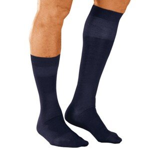 Blancheporte Sada 2 párů ponožek s masážním efektem, 60 % vlna nám.modrá 35/38
