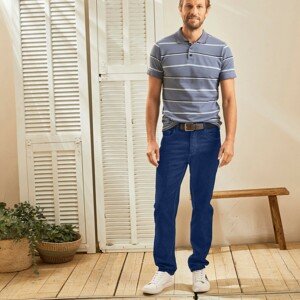 Blancheporte Strečové džíny, vnitřní délka nohavic 72 cm tmavě modrá 42