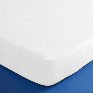 Blancheporte Froté potah na matraci, nepropustný bílá 140x190cm