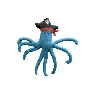 Blancheporte Dětský polštář "pirátská chobotnice" modrá