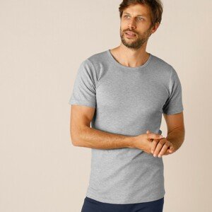 Blancheporte Sada 2 termo triček s krátkými rukávy šedý melír 93/100 (L)