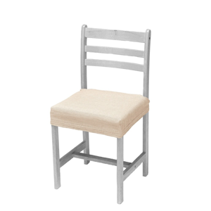 Blancheporte Pružný jednobarevný potah na židli, sedák nebo sedák + opěrka režná sedák+opěradlo