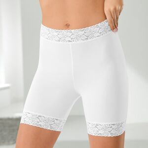 Blancheporte Krajkové kalhotky panty, stahující bílá 50