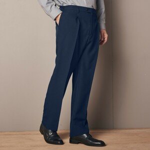Blancheporte Kalhoty s nastavitelným pasem, polyester nám.modrá 48
