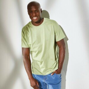 Blancheporte Sada 3 triček s kulatým výstřihem a krátkými rukávy oranžová+zelená+žlutá 97/106 (L)