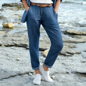 Blancheporte Džínové kalhoty modrá 54