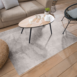 Blancheporte Vinylový koberec, vzhled leštěný beton Efekt leštěný beton 120x170cm