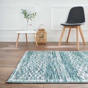 Blancheporte Melírovaný koberec modrá 60x110cm